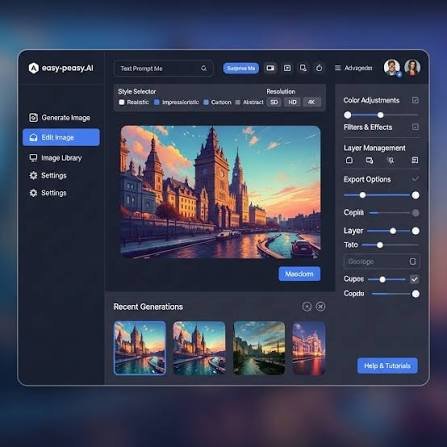 Free text-to-image AI generators as Midjourney alternatives