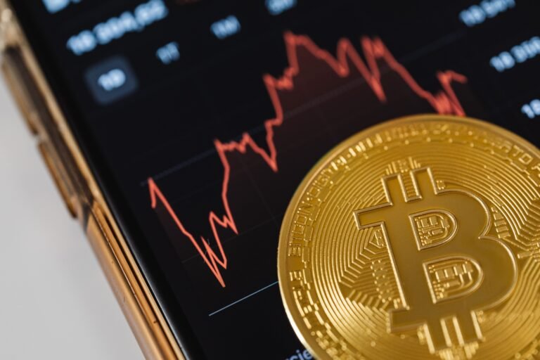Crypto mining setup with ASIC miner and cryptocurrency digital assets
